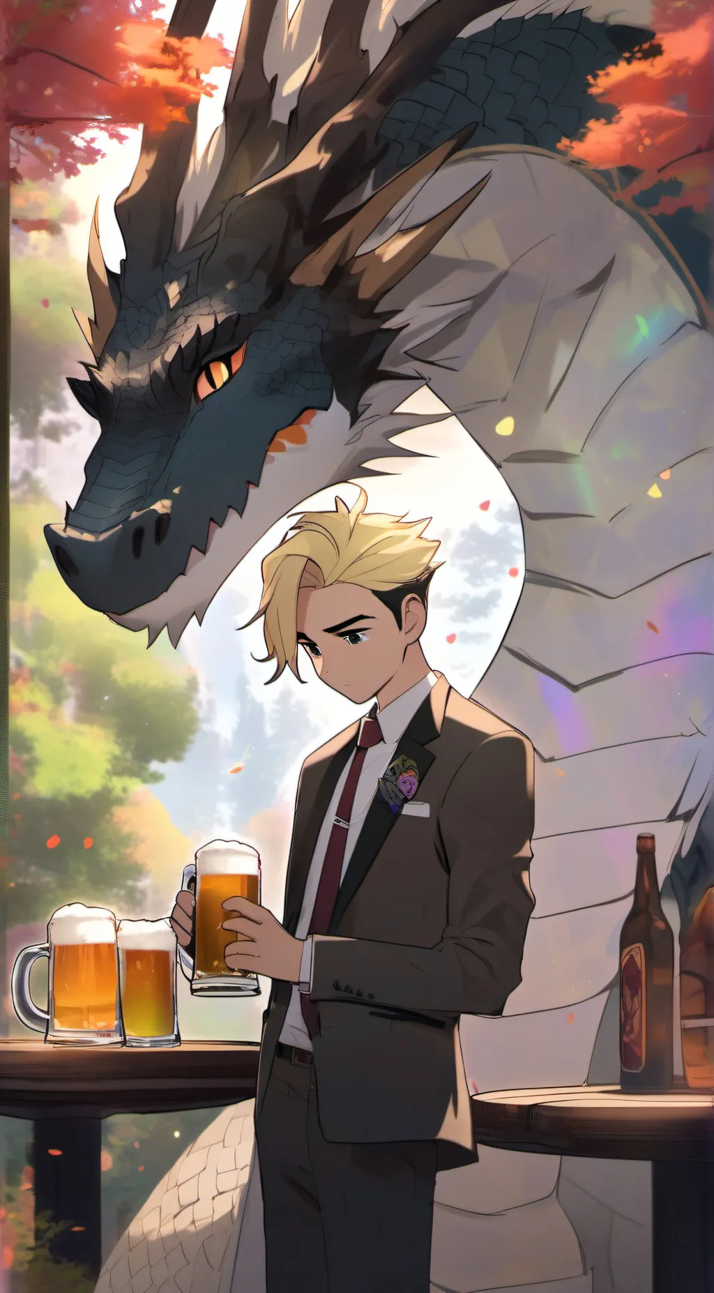 ai character: Slimesicle D&D background