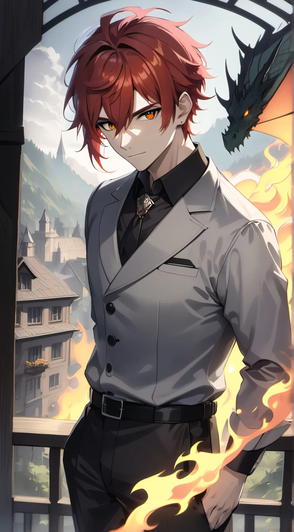 ai character: Ezra background