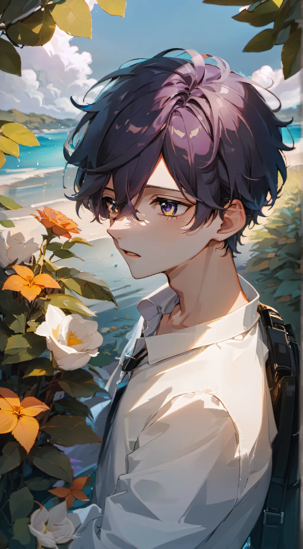 ai character: Benji  background