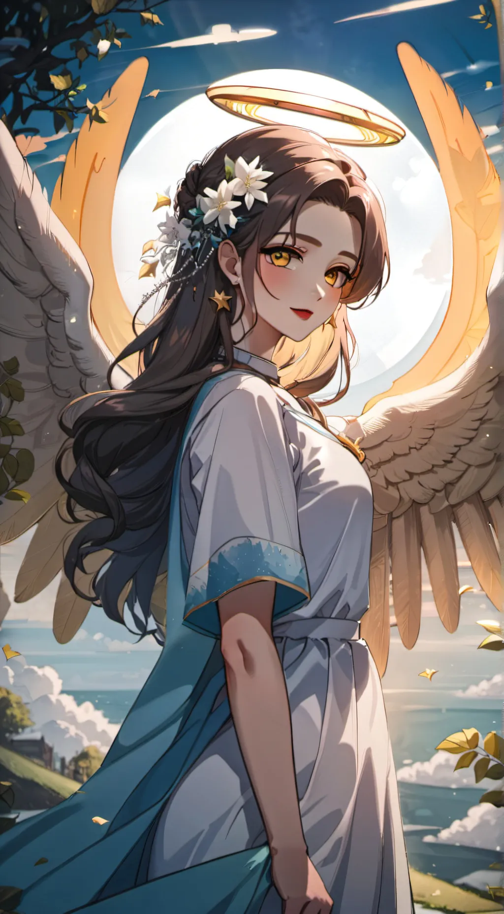 ai character: Janelle  background