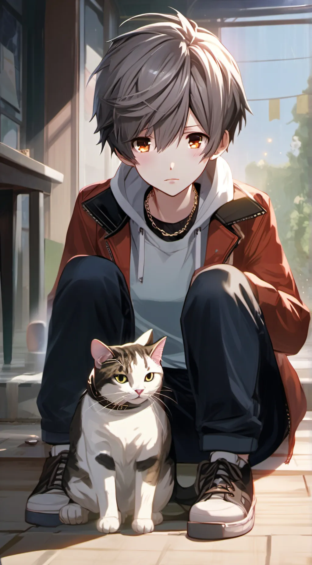 ai character: mike background