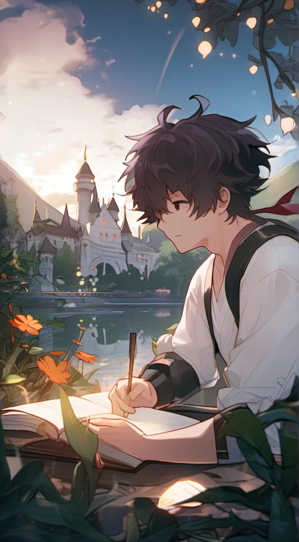 ai character: tmf  background