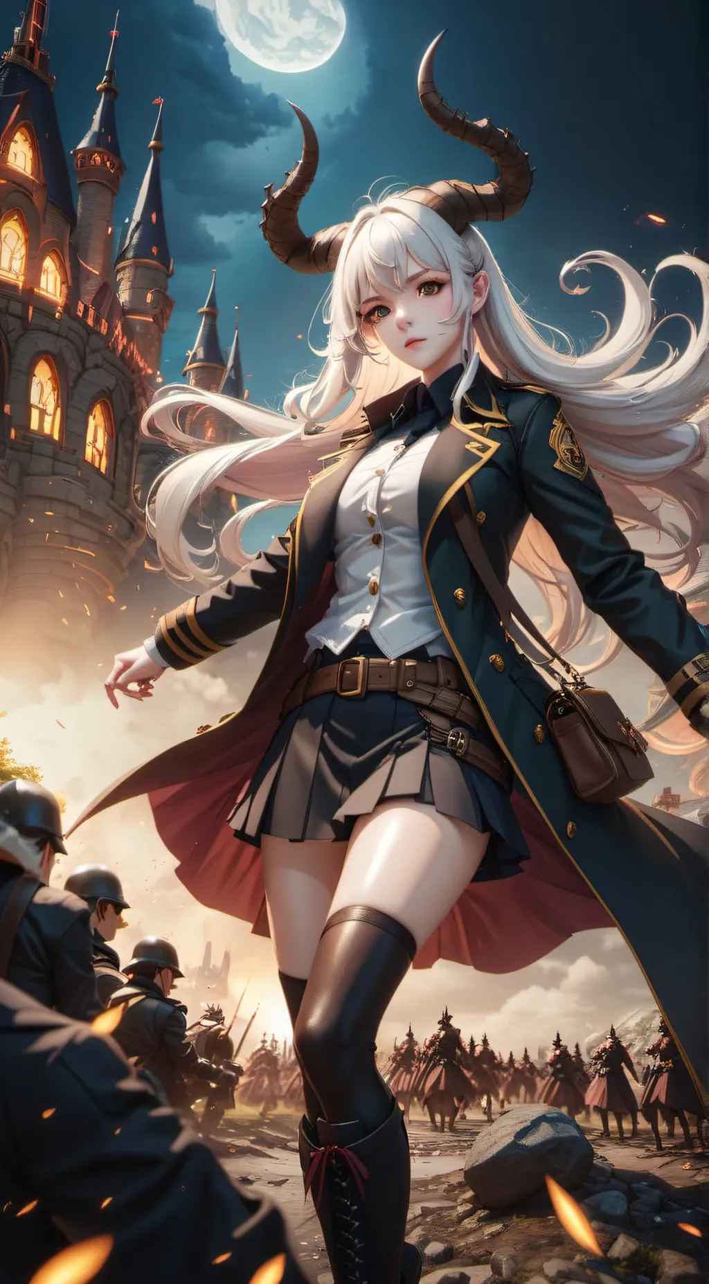 ai character: Aria background