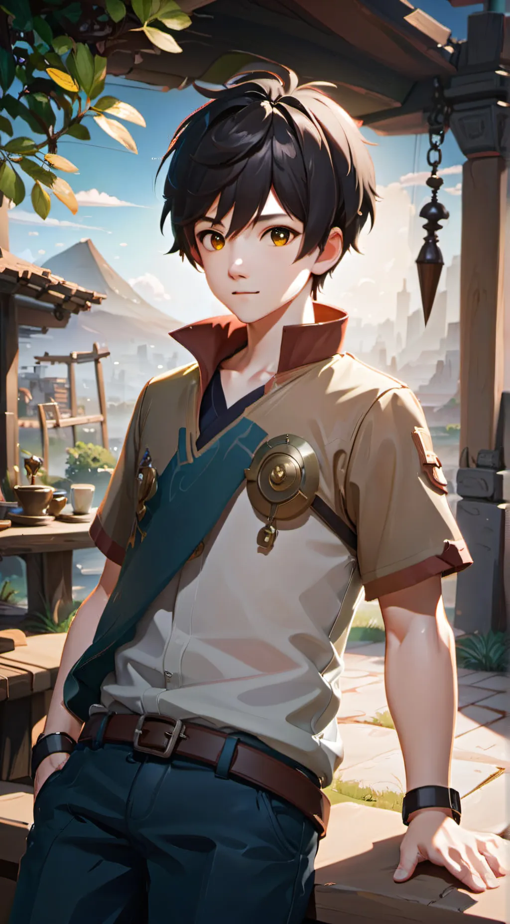 ai character: zach background