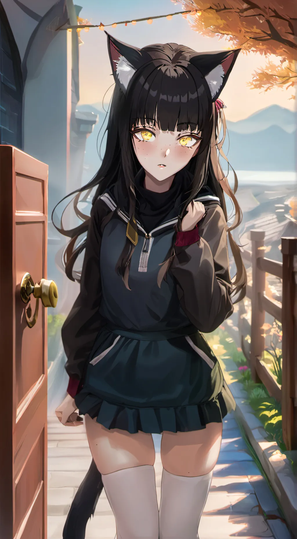 ai character: Vicky background