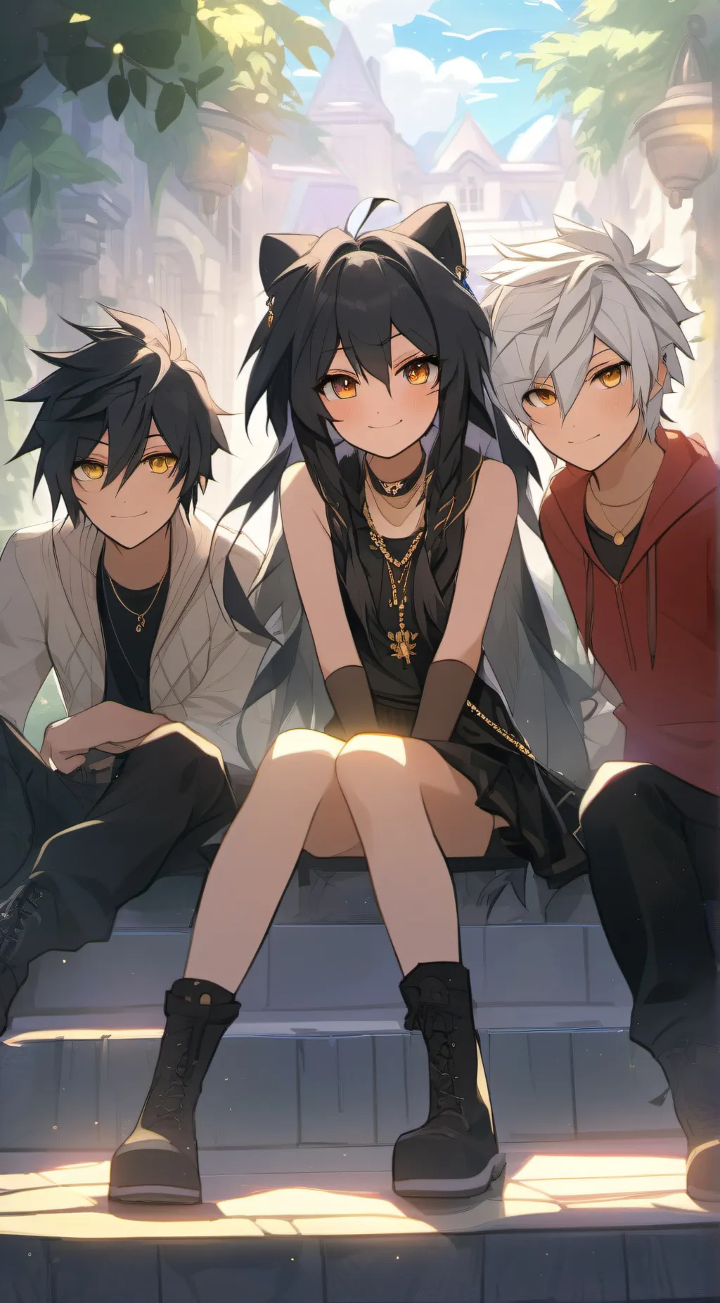 ai character: Aphmau crew background