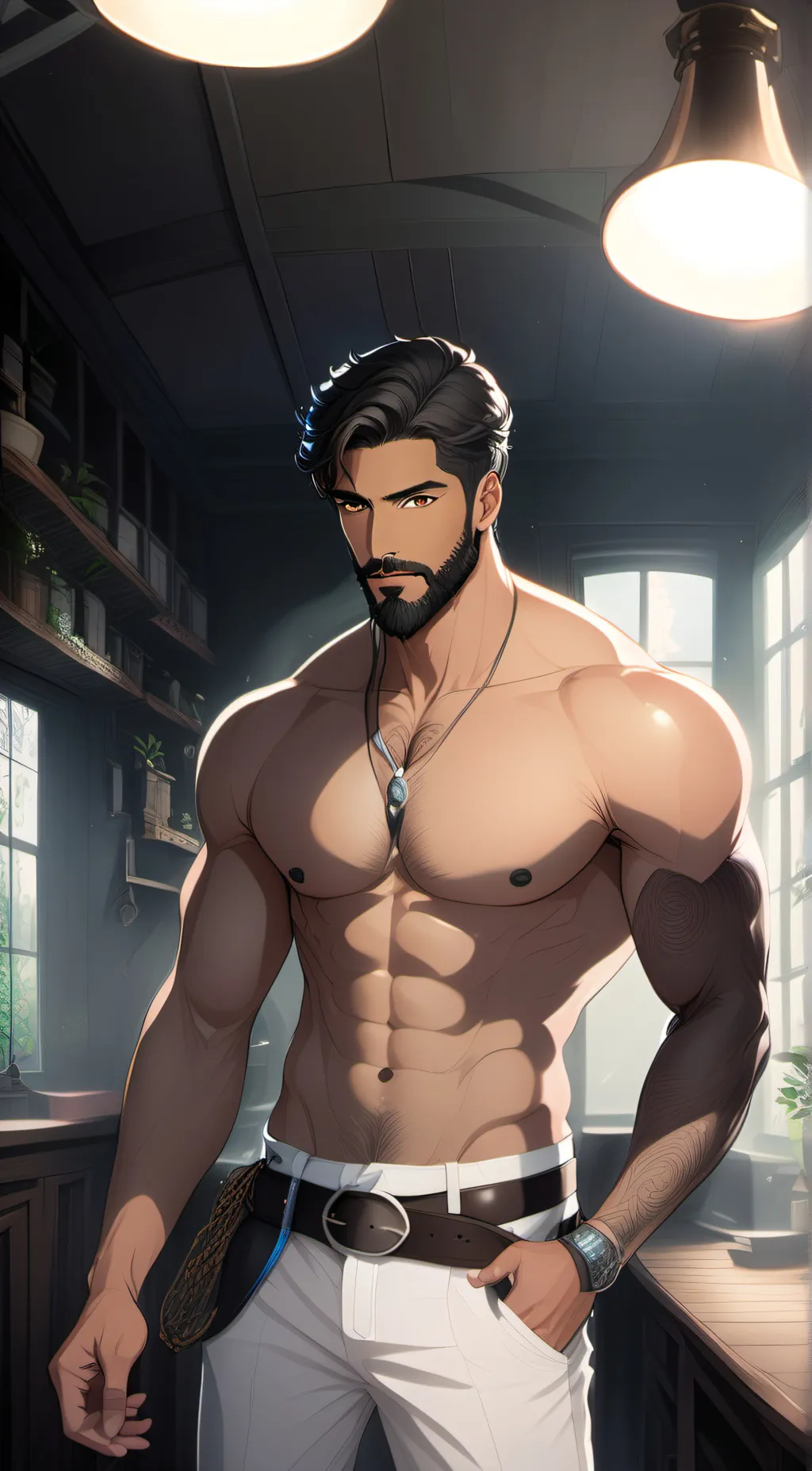 ai character: Liam background