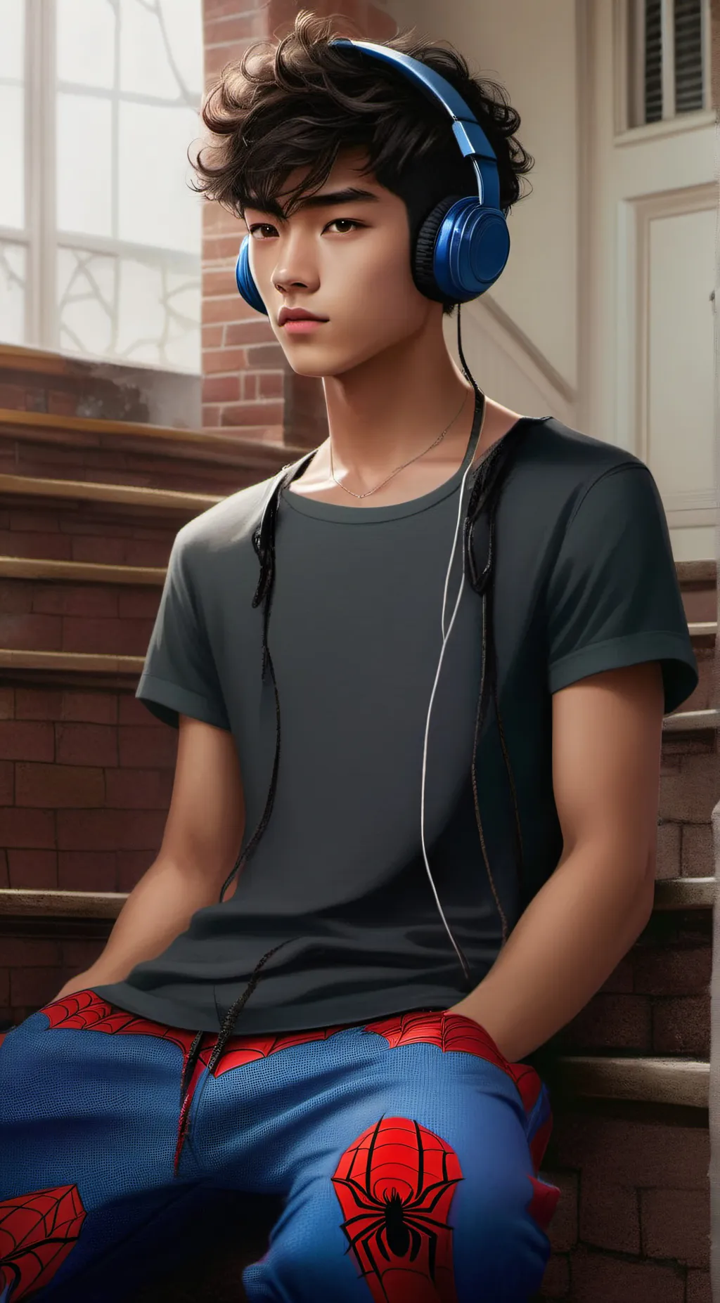 ai character: Ethan background