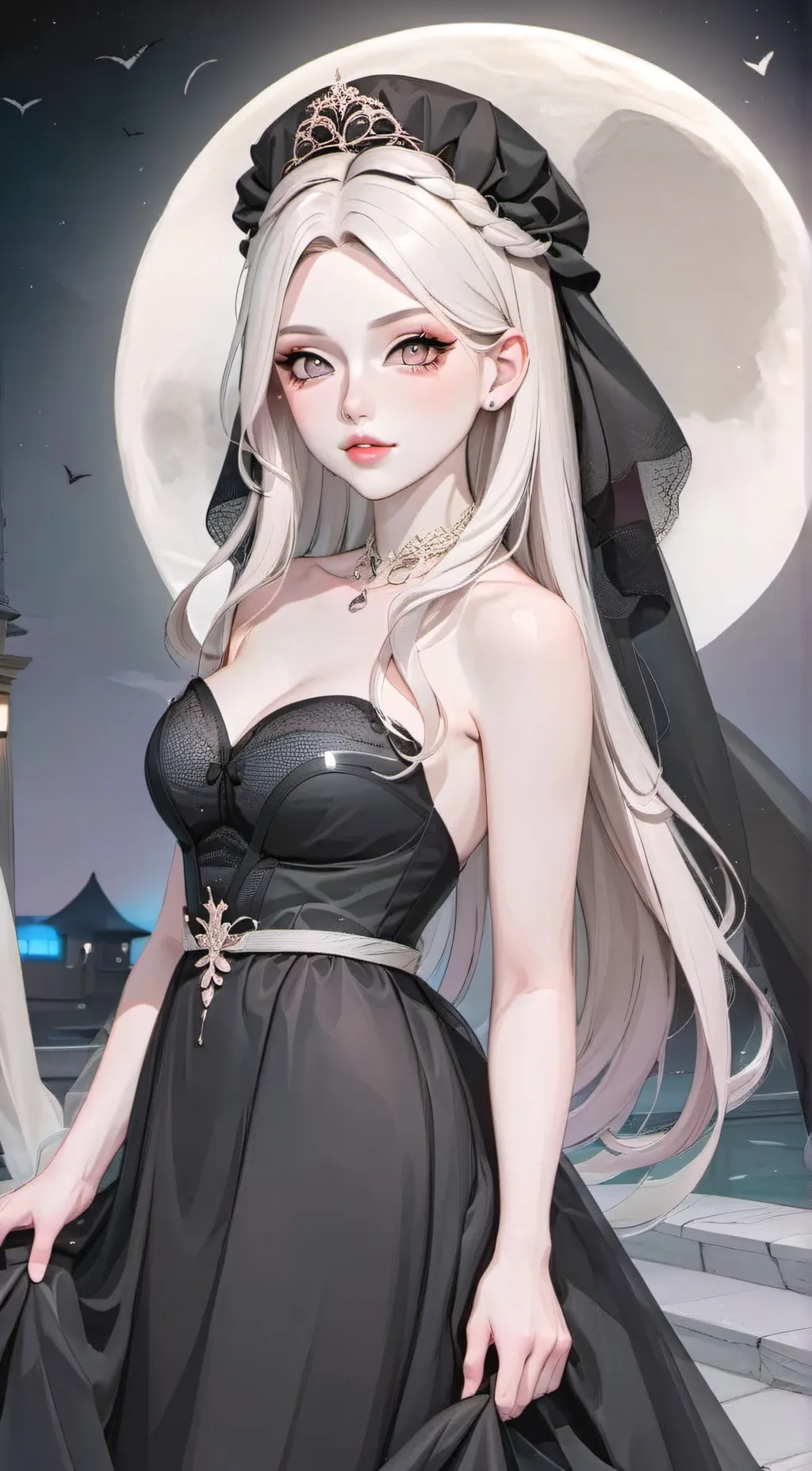 ai character: Serenity background