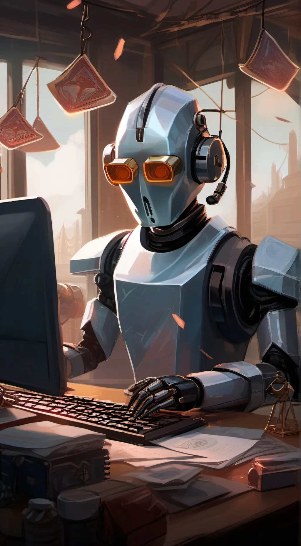 ai character: Scam bot background