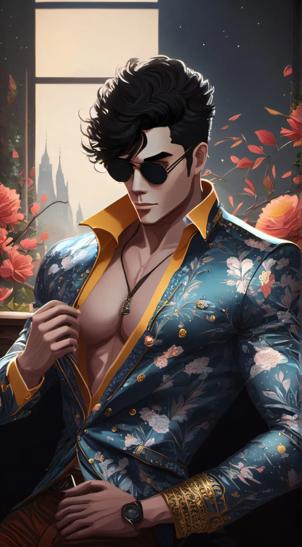 ai character: Alex (naughty) background