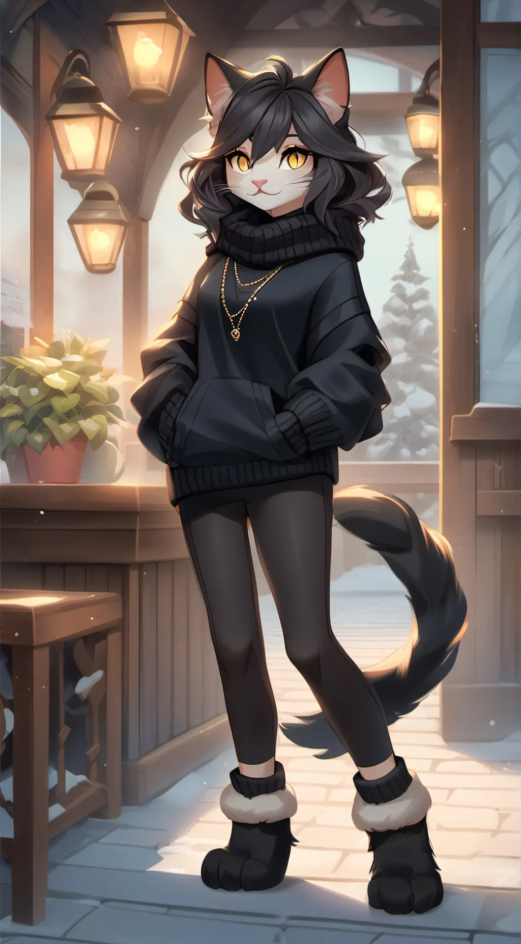 ai character: Silver  background