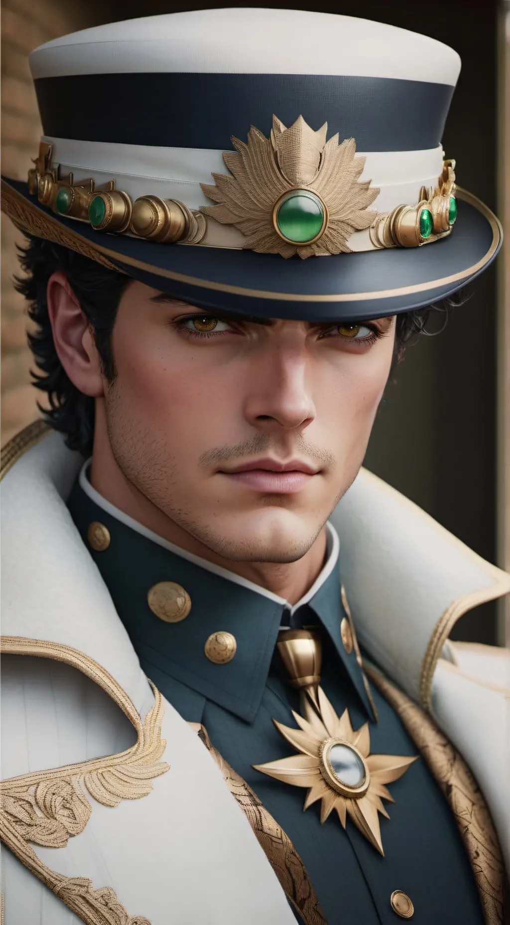 ai character: Jotaro Kiki  background