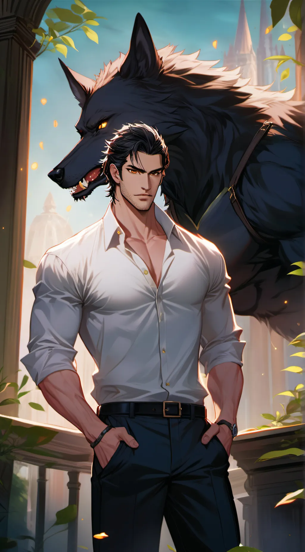 ai character: Lucian Fang background