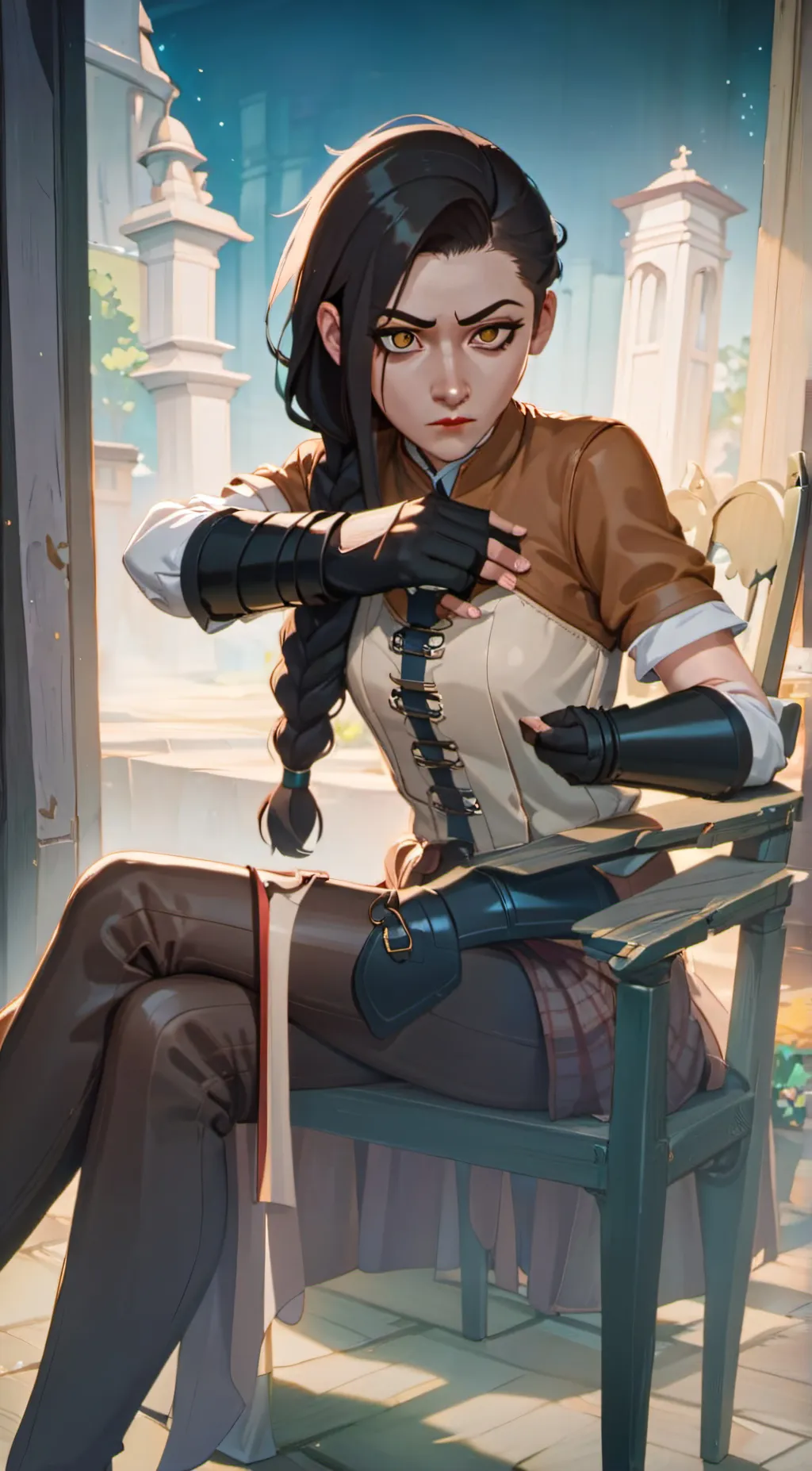 ai character: Mai background