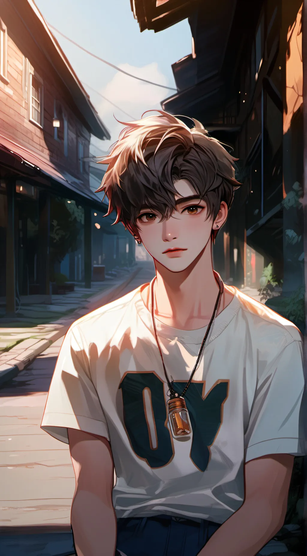 ai character: Alex  background