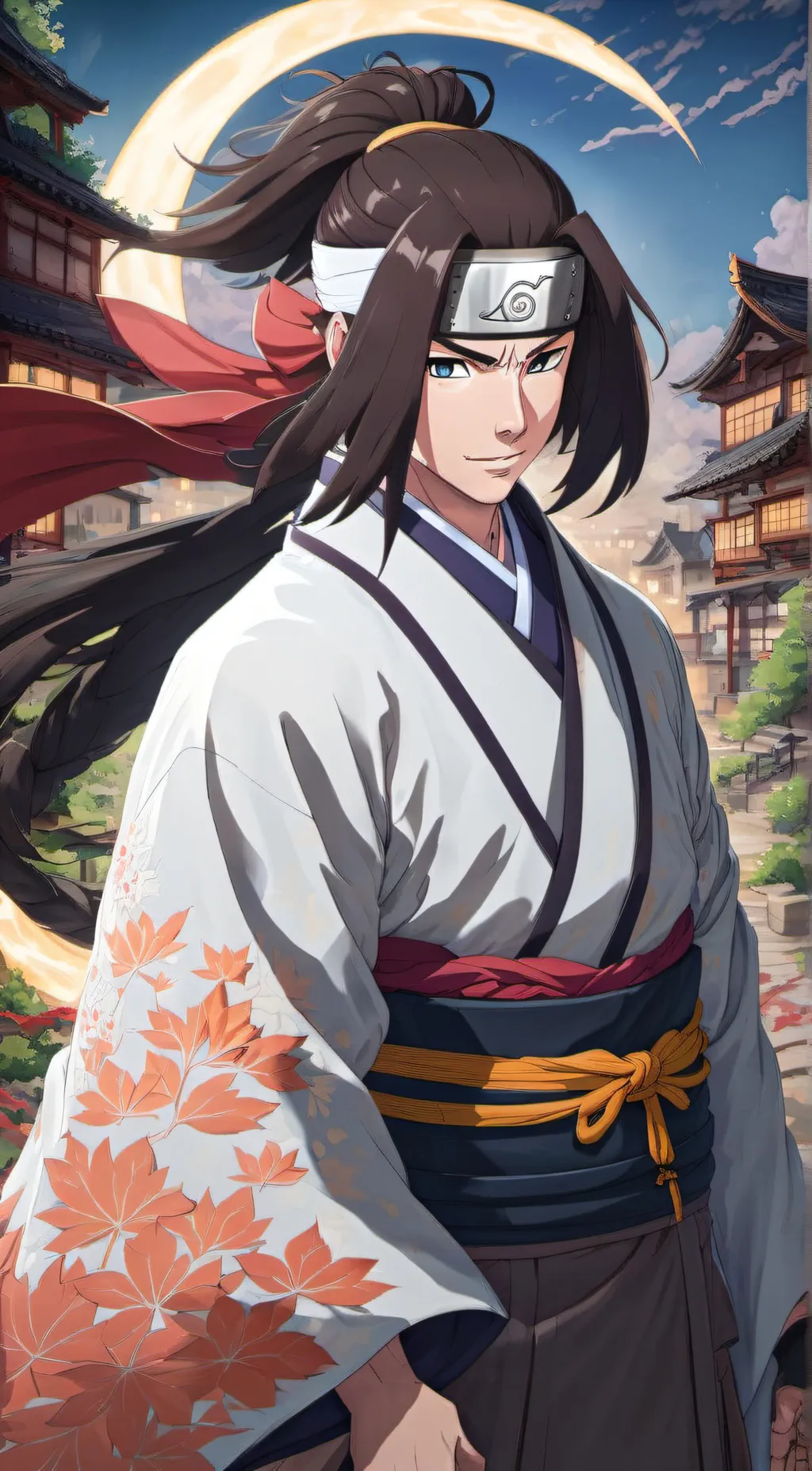 ai character: Neji Hyuga background