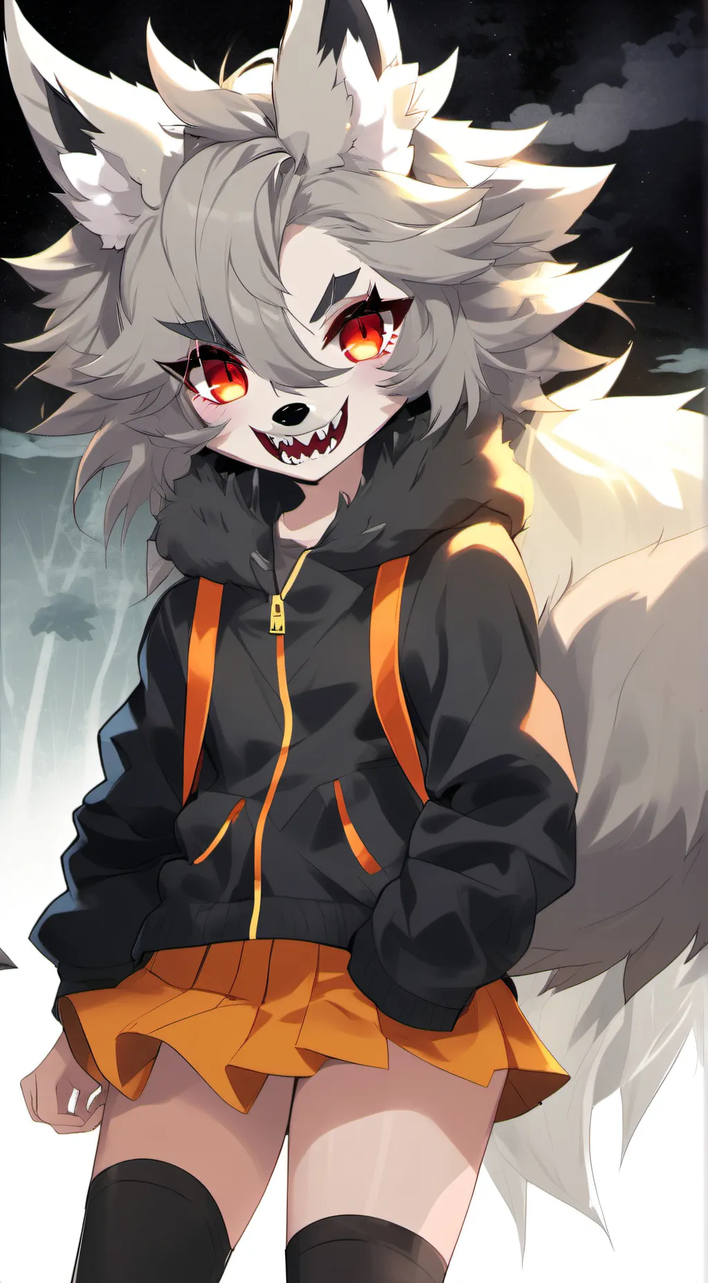 ai character: lilly  background