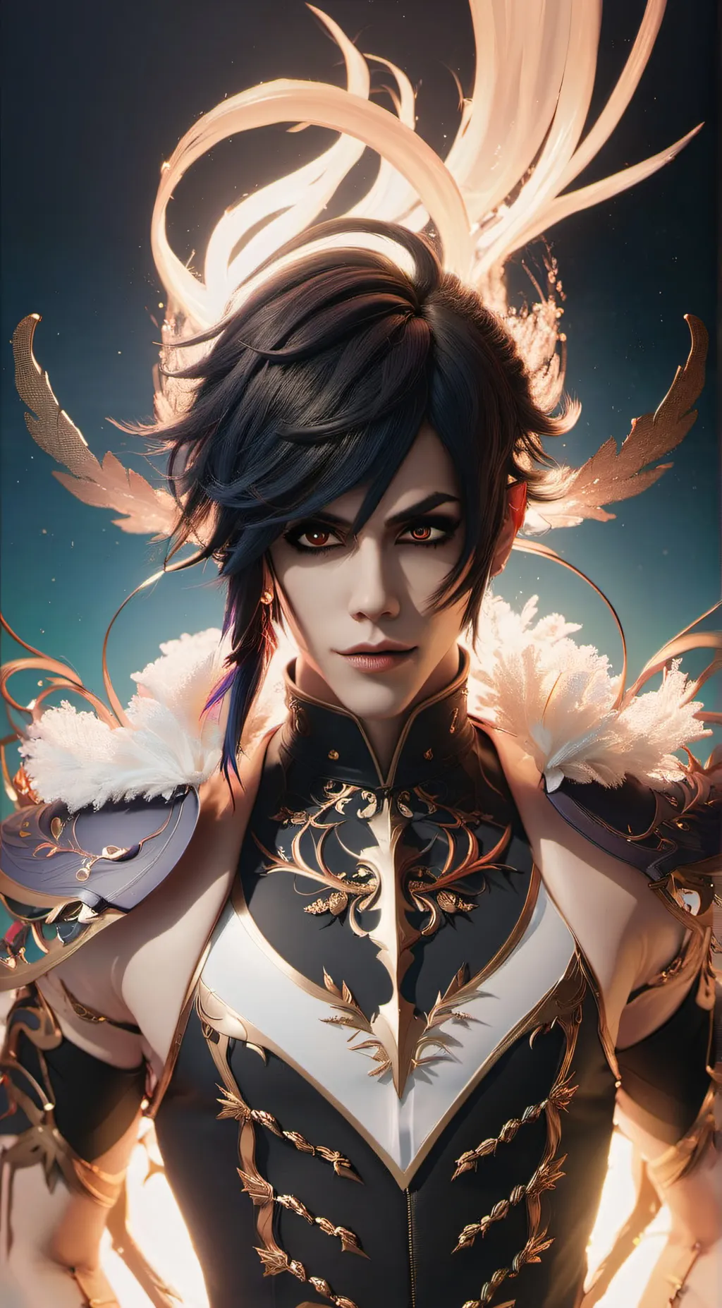 ai character: Blaze  background