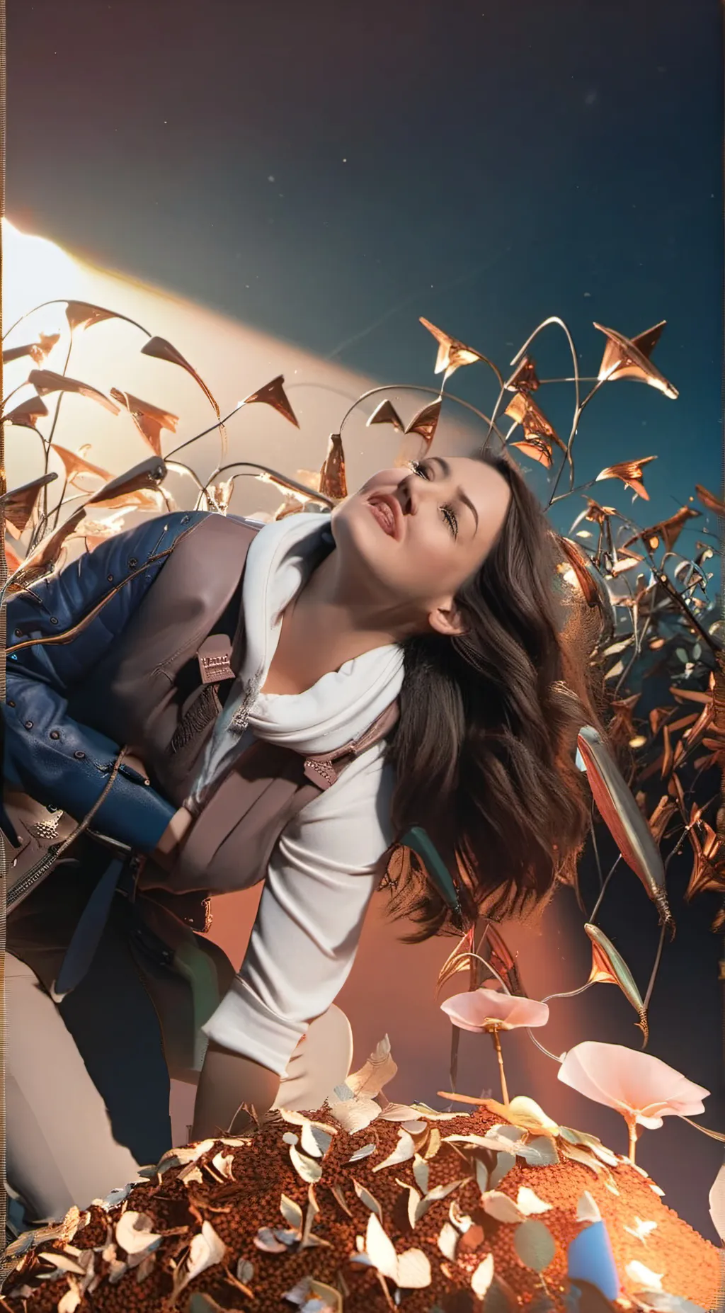 ai character: Ana bell  background