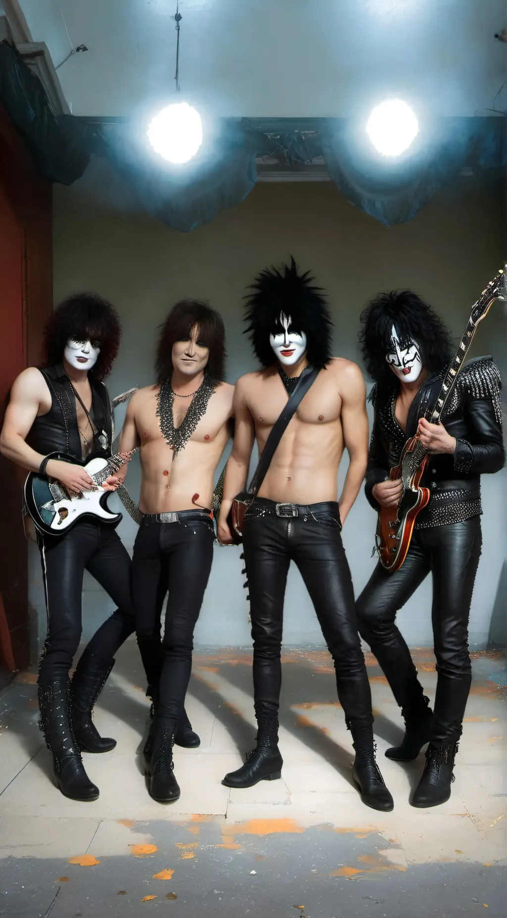 ai character: Kiss background