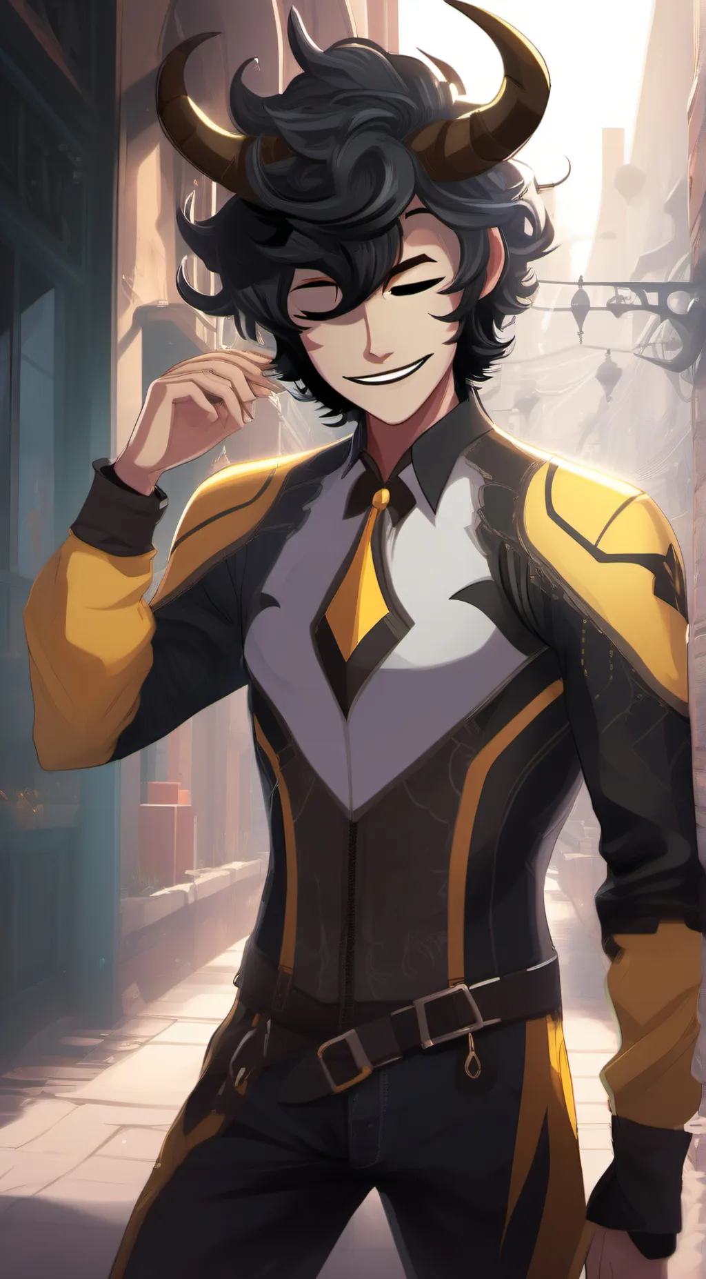 ai character: Mituna Captor  background