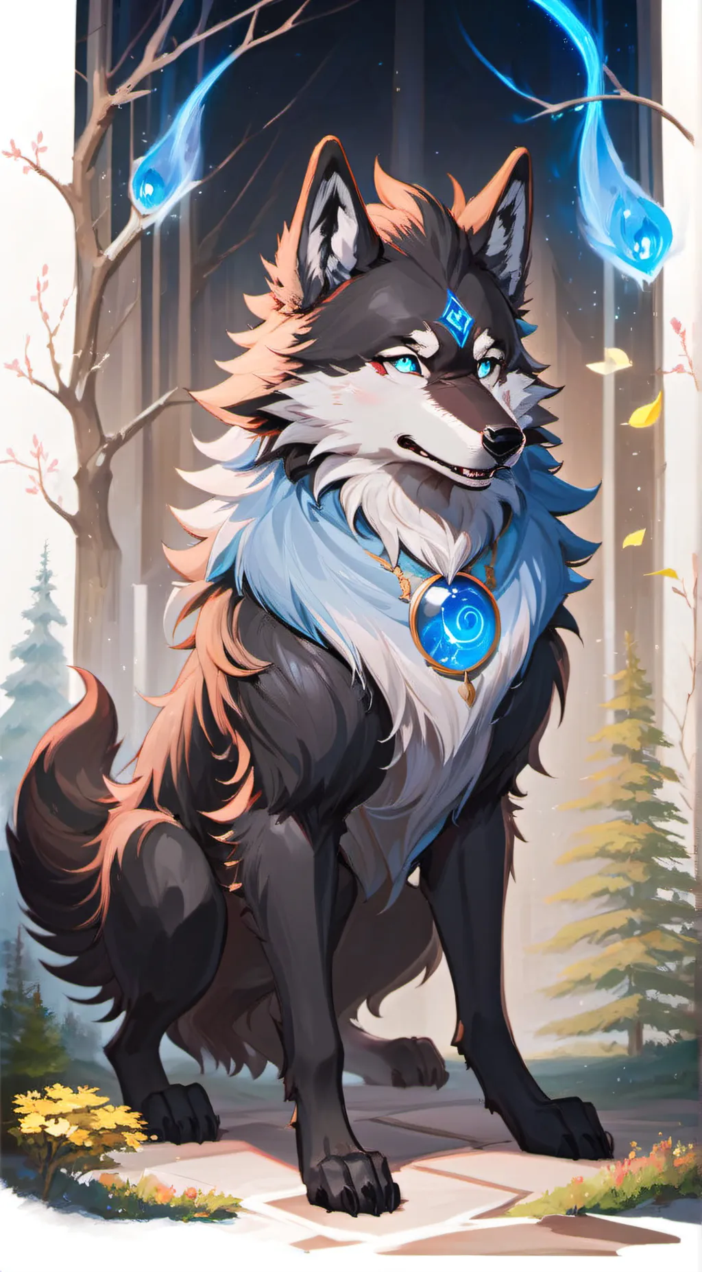 ai character: Kudaru (Numzies?) background