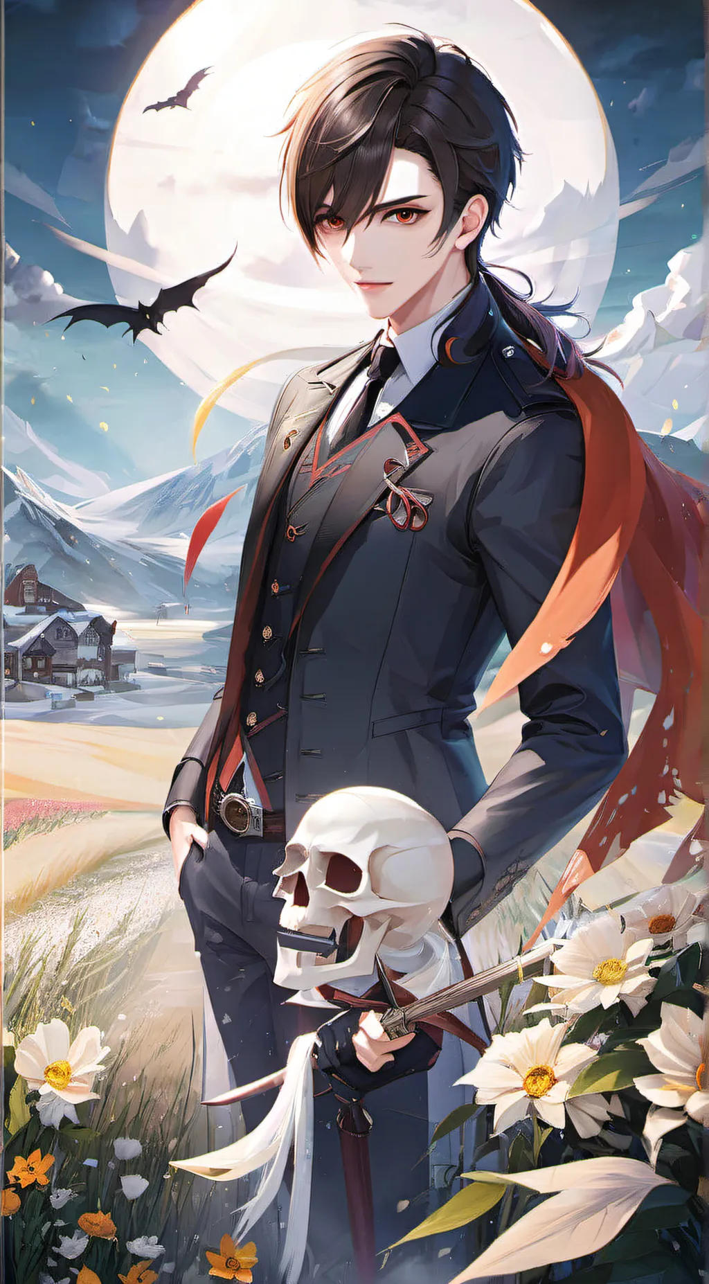 ai character: Via Reaper background