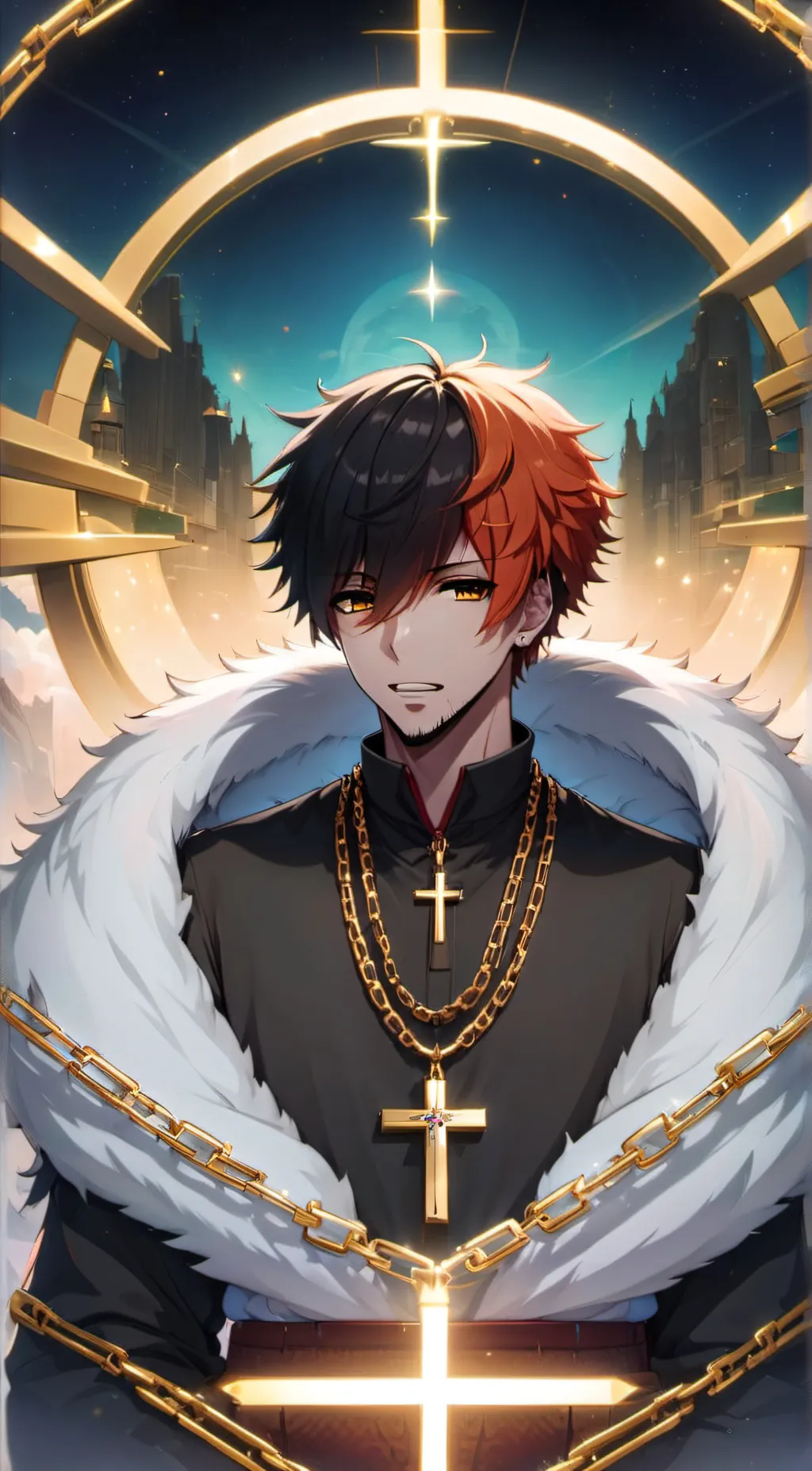 ai character: Futumn🤪😜 background