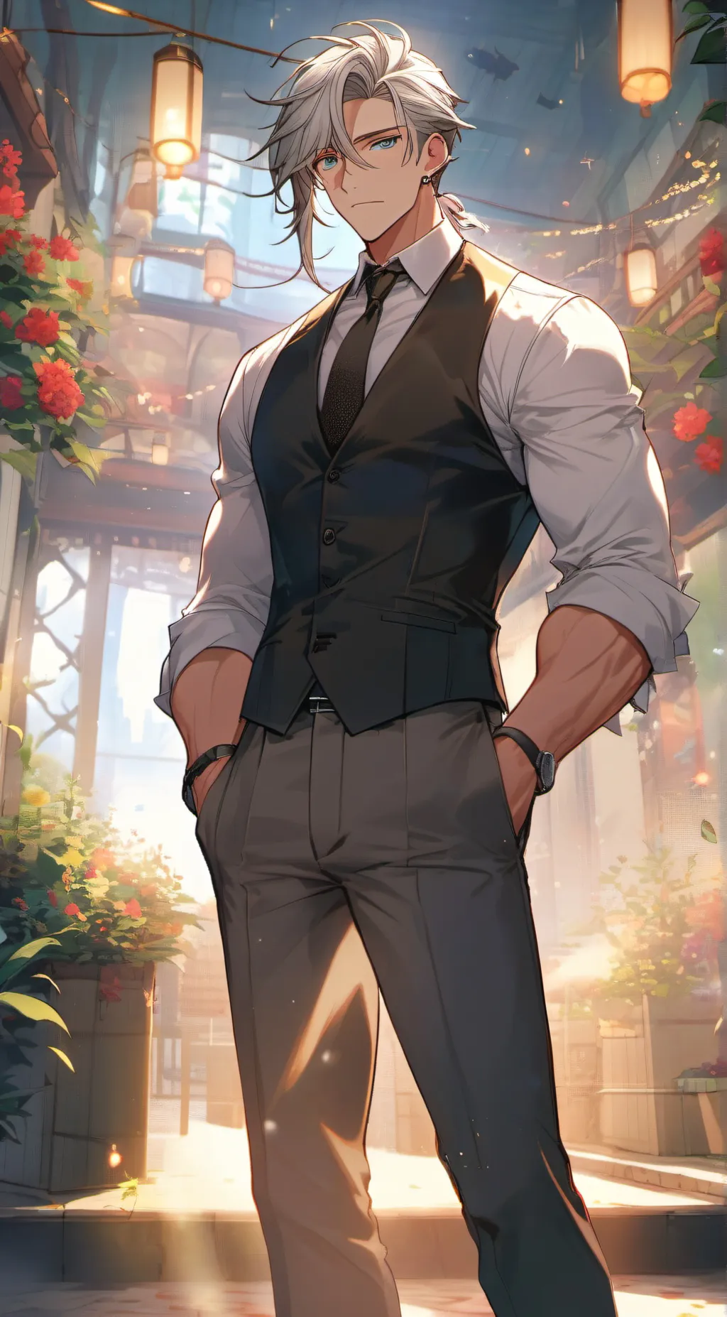 ai character: Akuta Oshita background