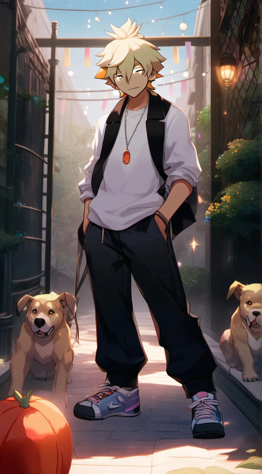 ai character: ST👾R background