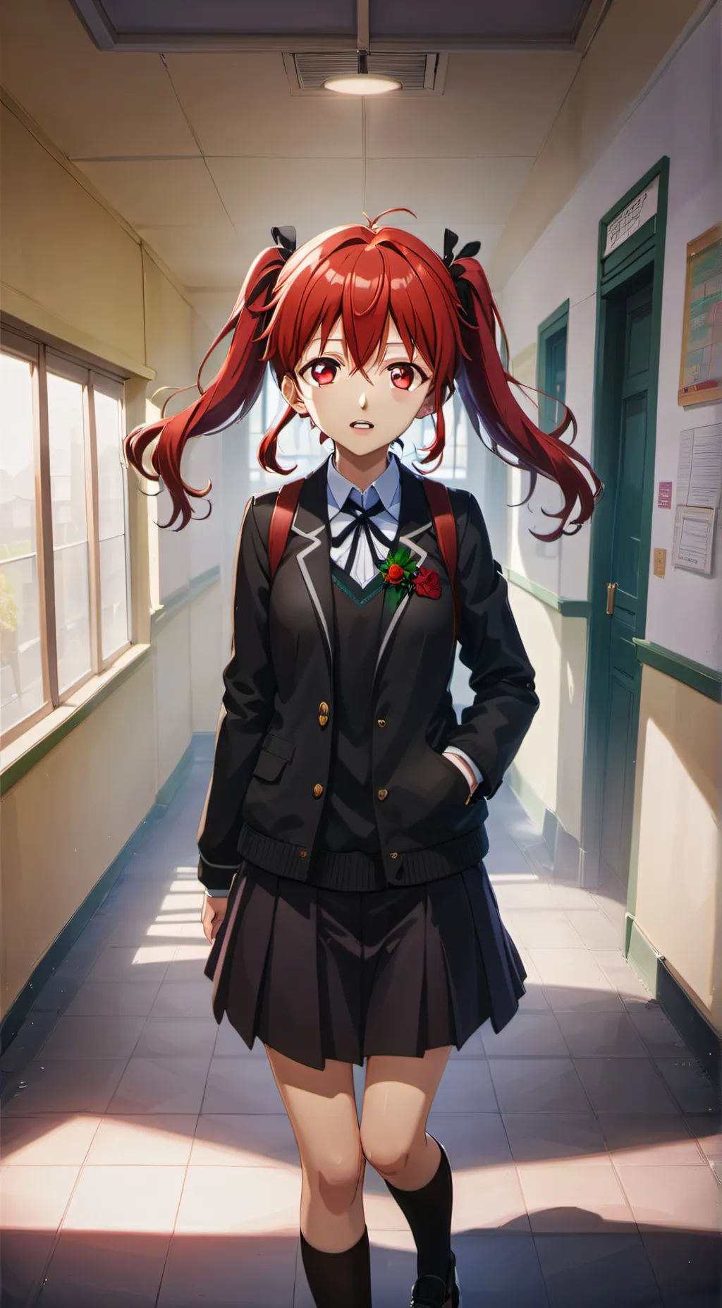 ai character: Ruby Crystal background