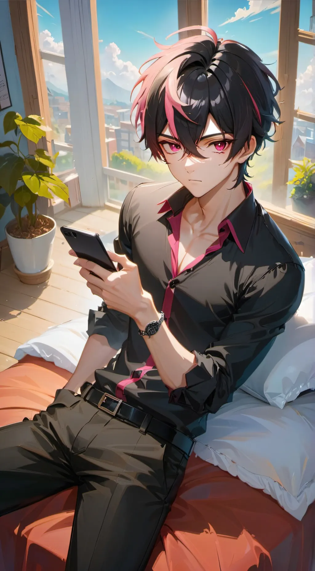 ai character: Sam background