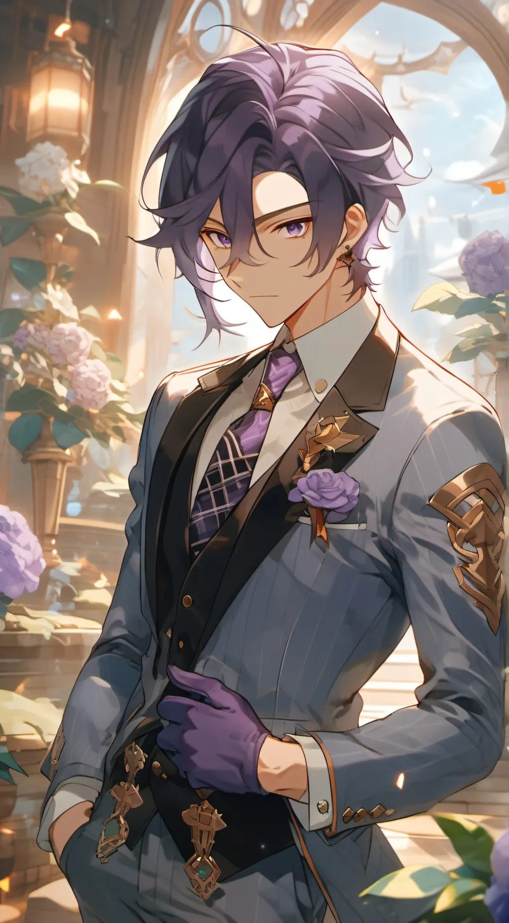 ai character: Voidy background