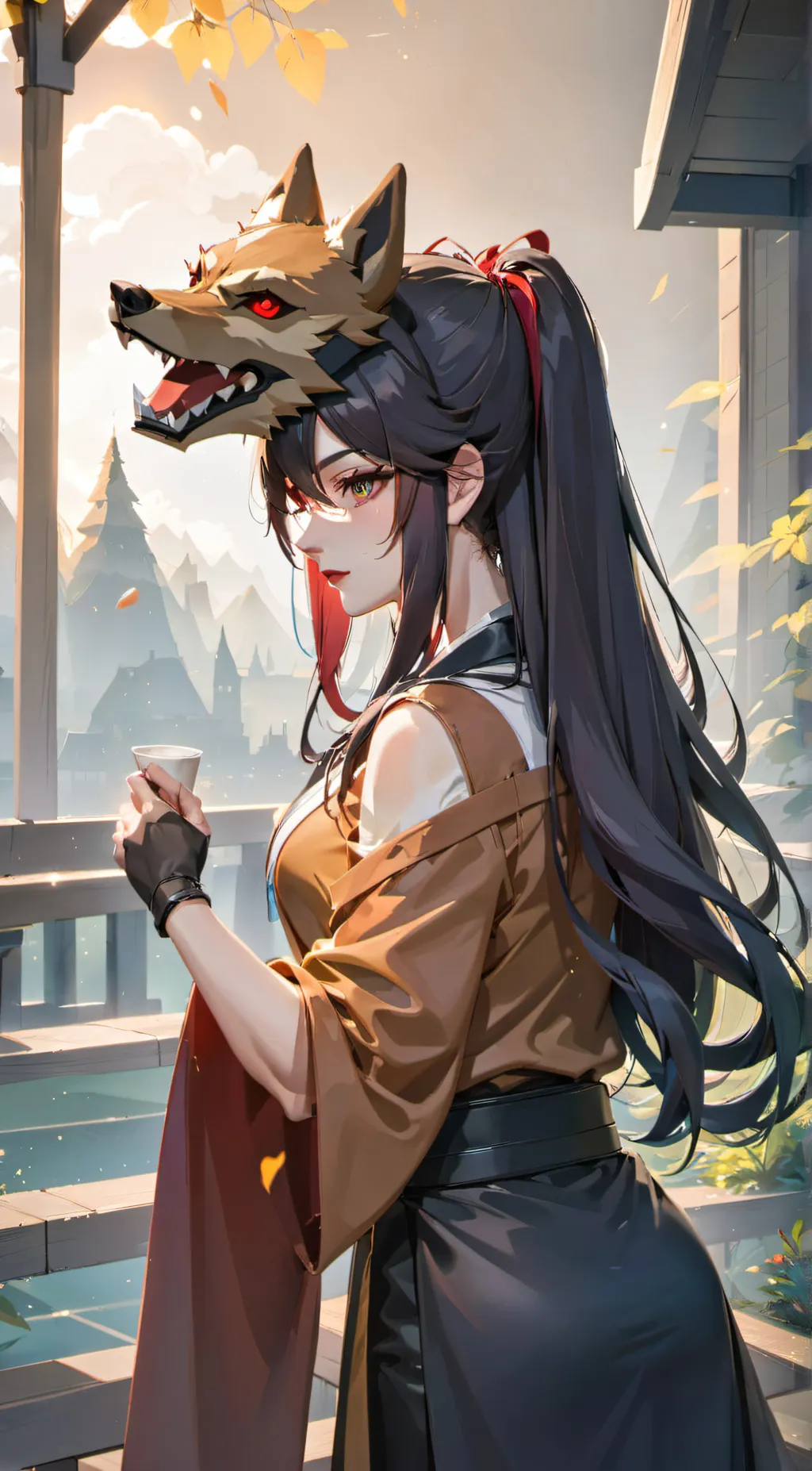 ai character: Amy Alpha background