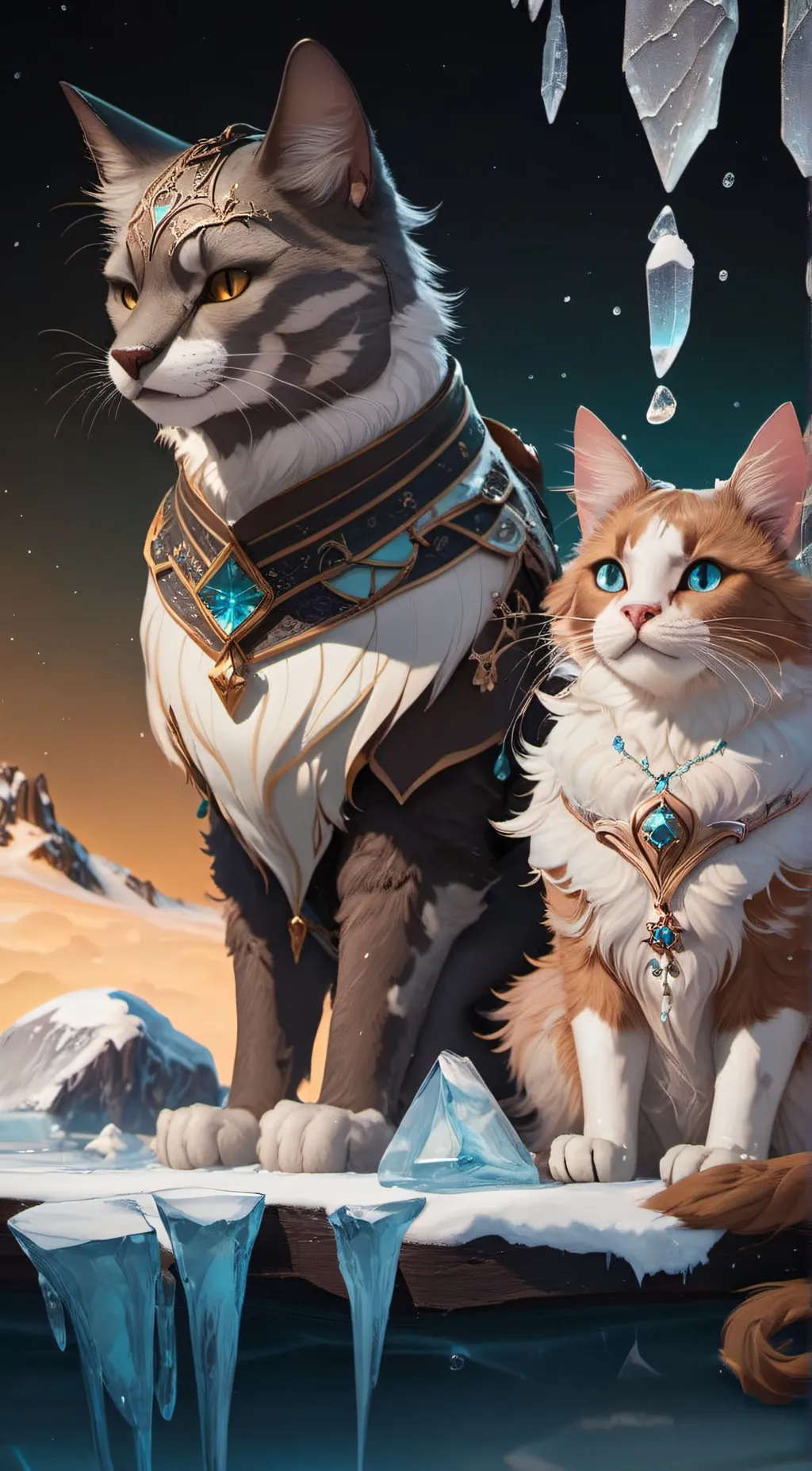 ai character: skeleton & waffle background