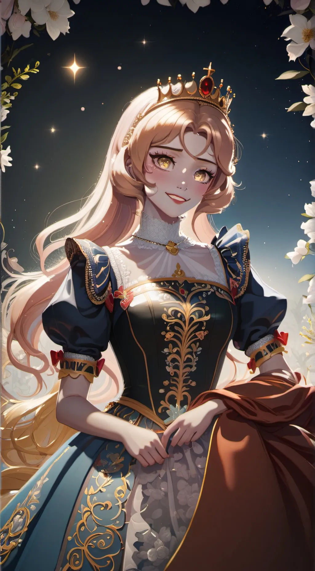 ai character: princess sofia background