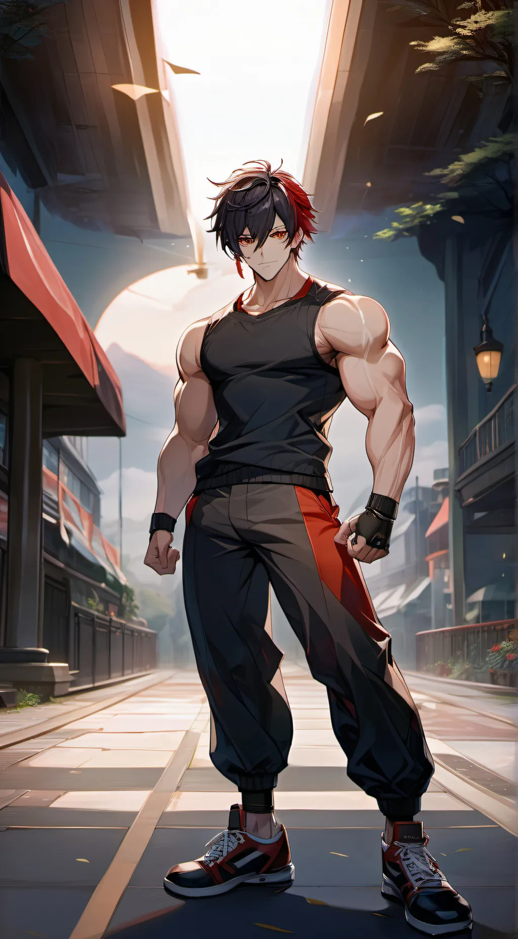 ai character: Bruce background