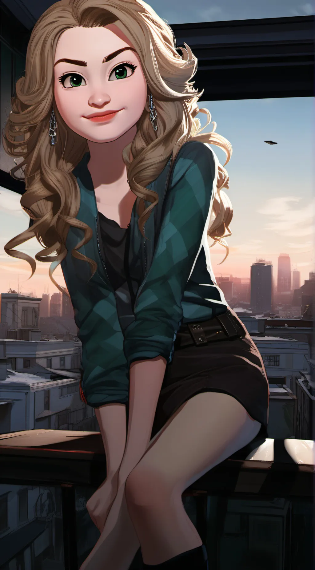 ai character: Forest Fallen background