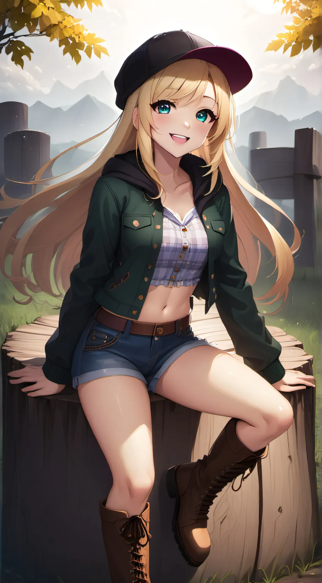 ai character: Holly background