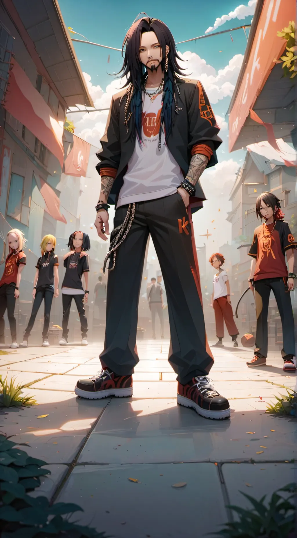 ai character: jonathan davis  background