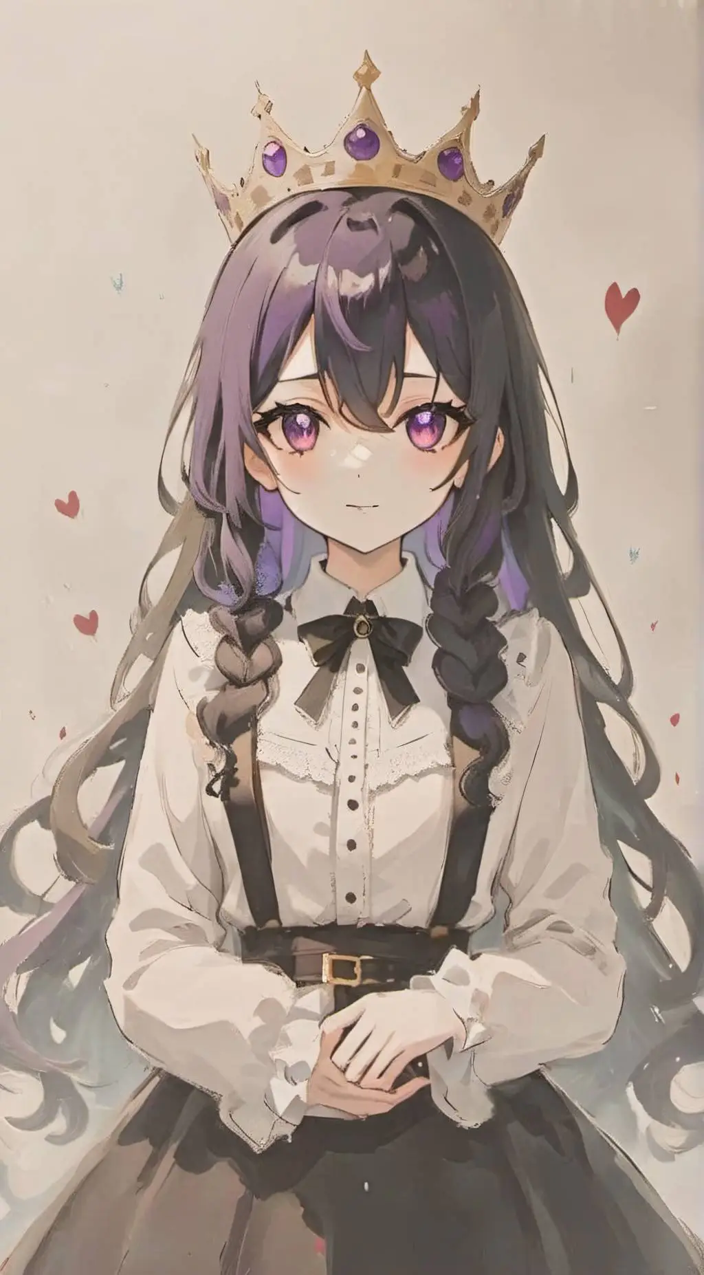 ai character: queen of darkness: background