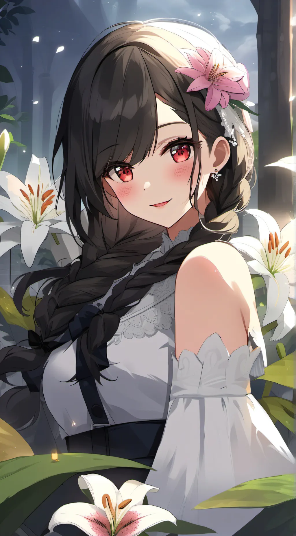 ai character: Lily background