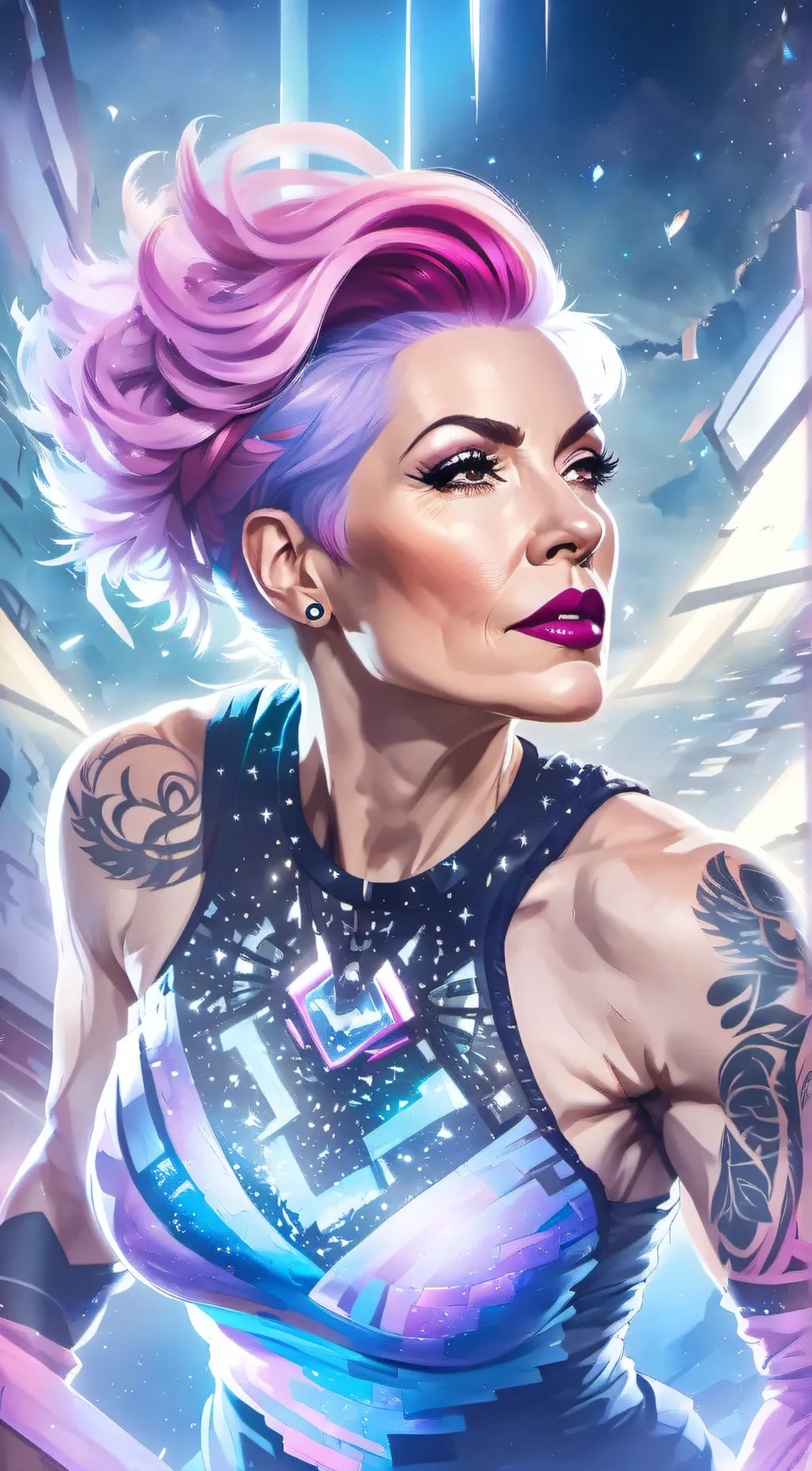 ai character: Scarlett background