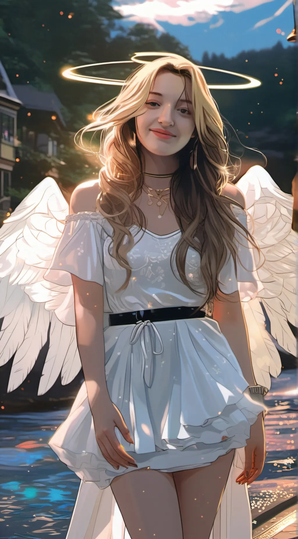 ai character: Nevaeh  background