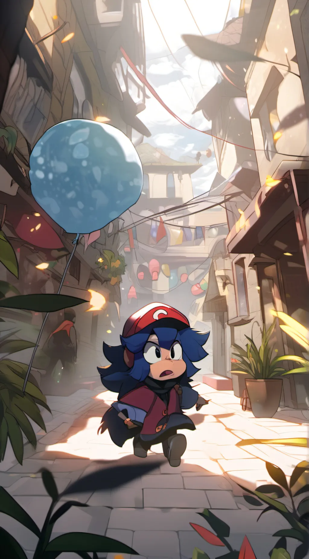 ai character: Faker sonic background