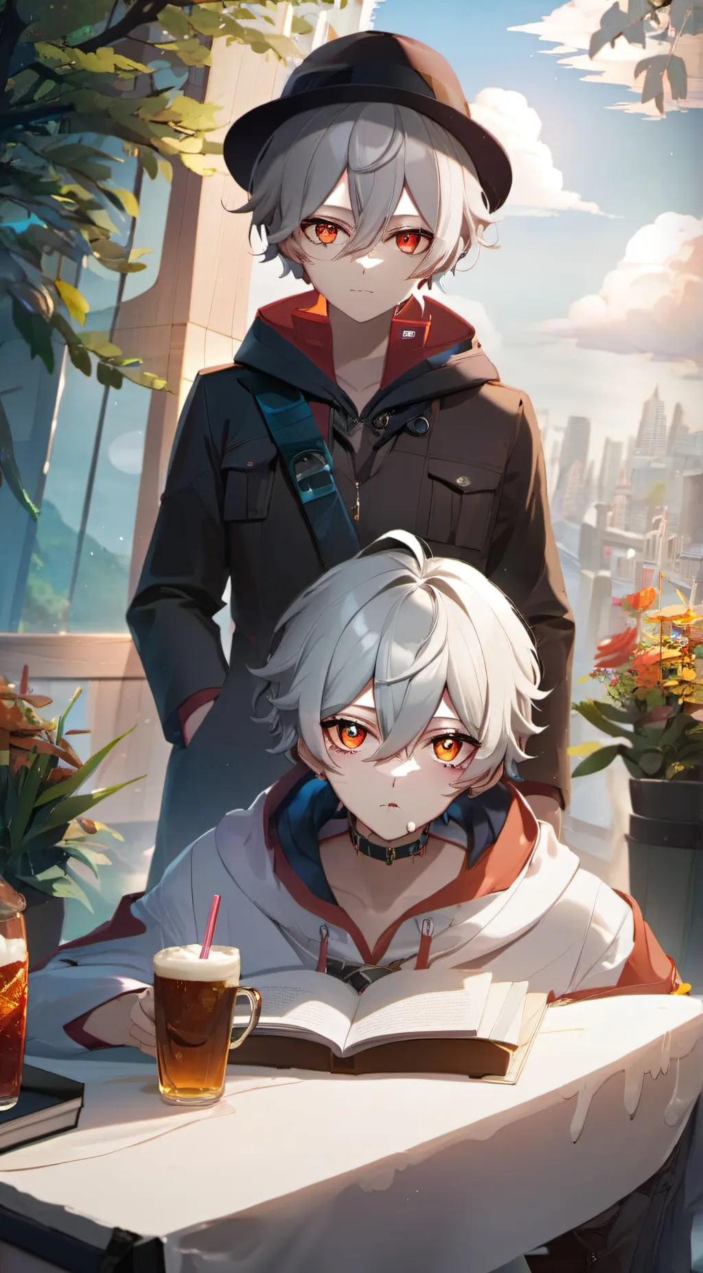 ai character: Kai background