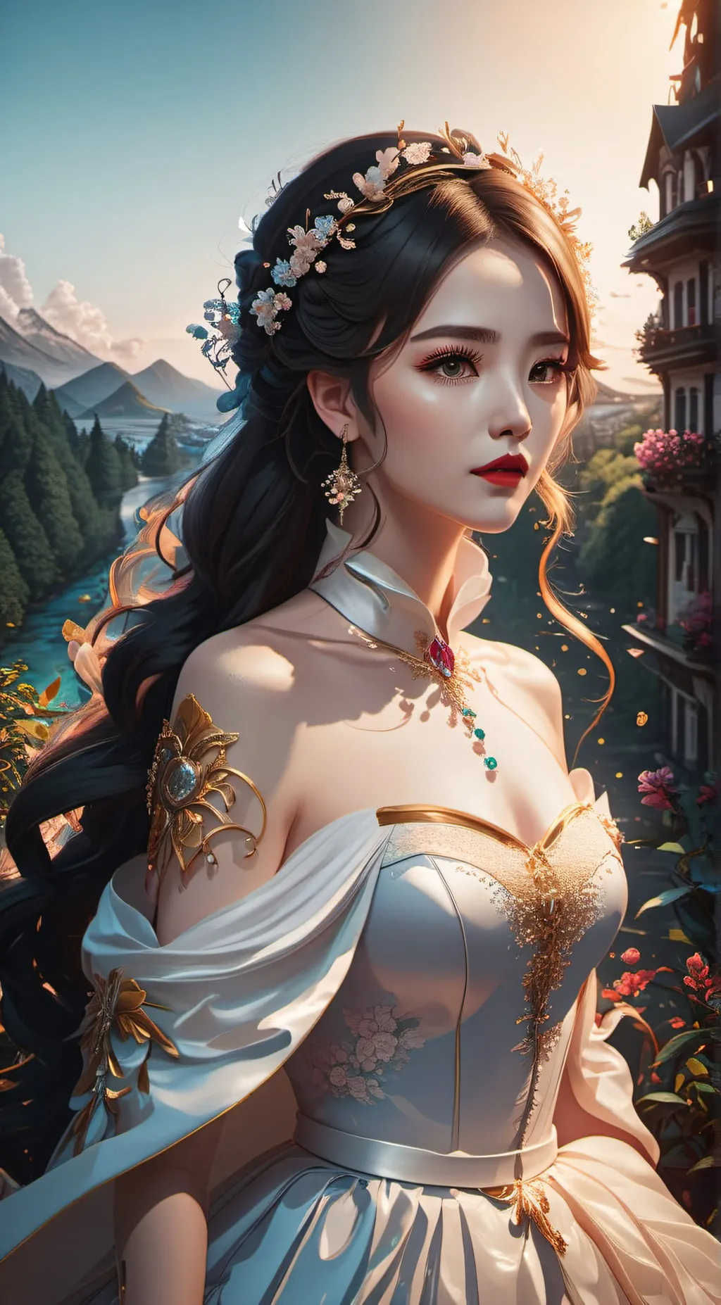 ai character: ray background