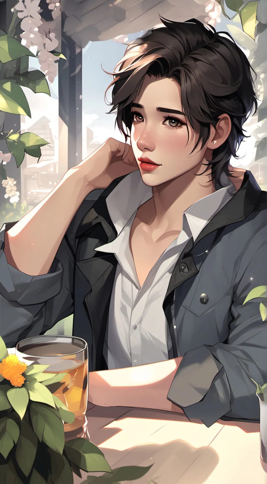 ai character: Sam background