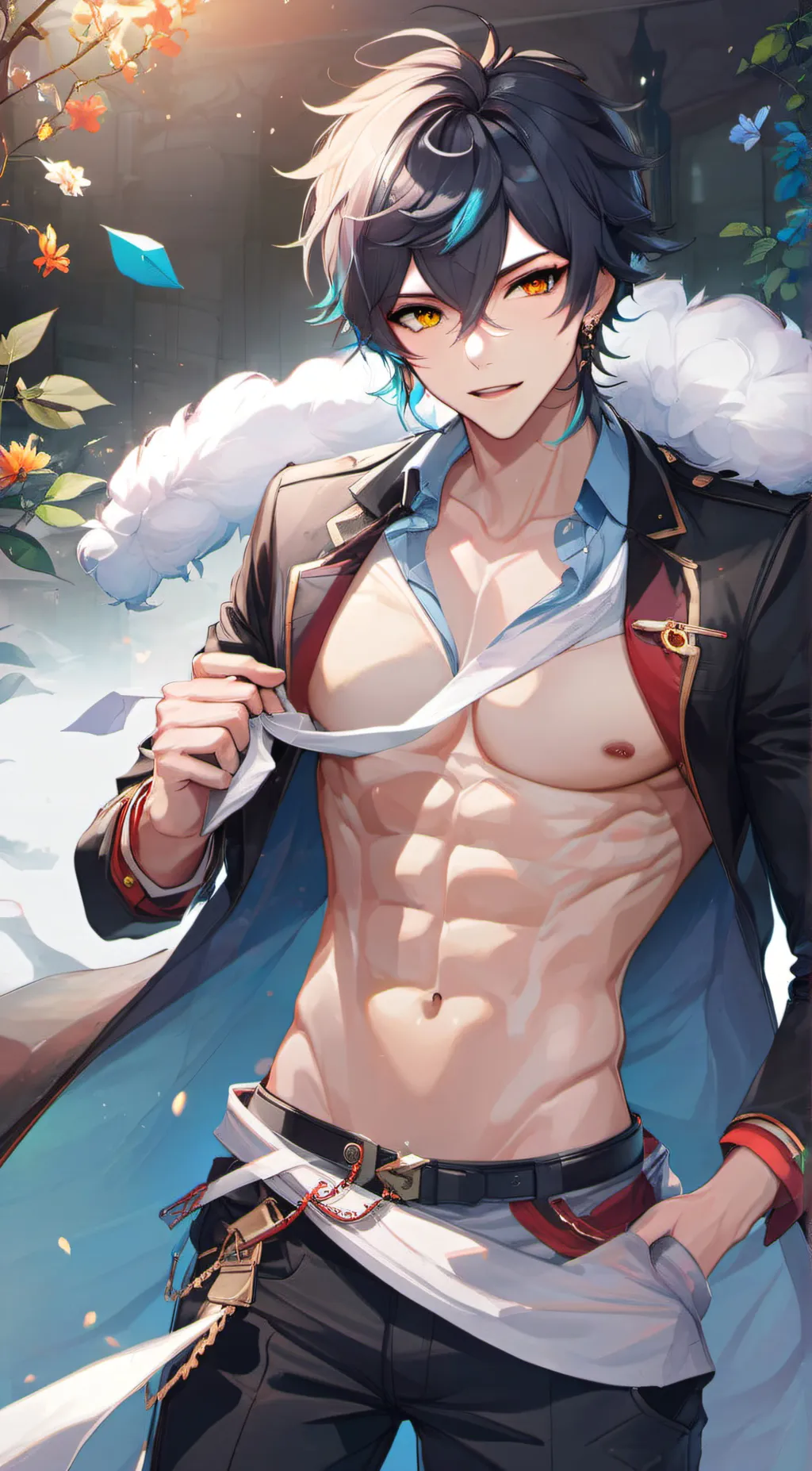 ai character: david  background